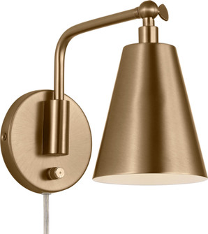 Drae One Light Task Sconce (38|GLW2001SB)