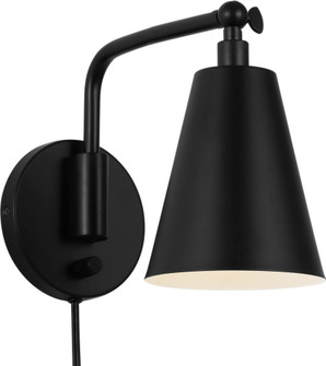 Drae One Light Task Sconce (38|GLW2001MBK)