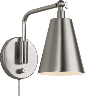 Drae One Light Task Sconce (38|GLW2001BN)