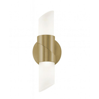 Slice 13'' LED Sconce,120-277V,13W,5 CCT,LB (1|SLCS0413LAJUDLB)