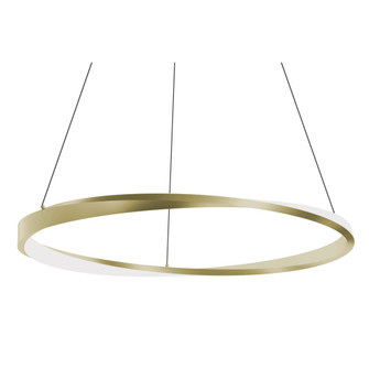 Oberon 40'' Single LED Pendant,120-277V,40W,5 CCT,LB (1|OBRP40LAJUDLB)