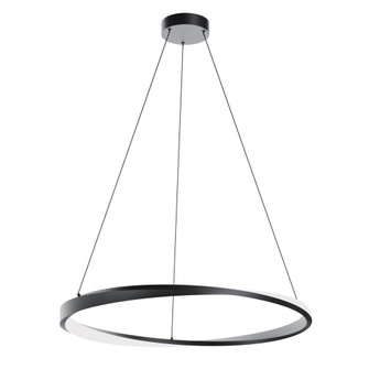 Oberon 32'' LED Pendant 120-277V 30W 5CCT BK (1|OBRP32LAJUDBK)
