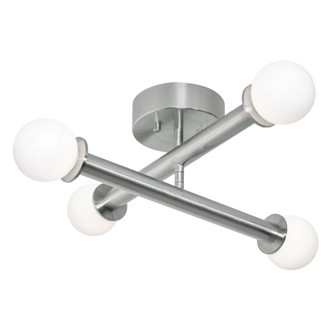 Lane 20'' LED Flush Mount 120-277V 5CCT SN (1|LANF20LAJUDSN)