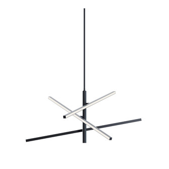 Knoll 36'' LED Pendant 120-277V 5CCT BK (1|KNOP36LAJUDBK)