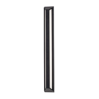 Fulton 36'' LED Outdoor Sconce 120-277V 5CCT BK (1|FTNW0436LAJUDBK)