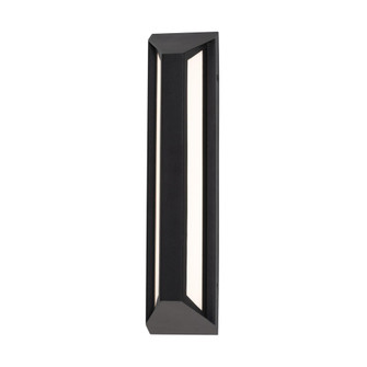 Fulton 18'' LED Outdoor Sconce 120-277V 5CCT BK (1|FTNW0418LAJUDBK)
