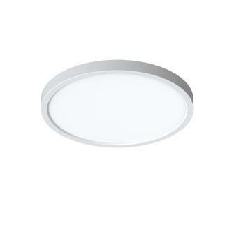 Eon 14'' LED Flush Mount 120V 28W 5CCT WH (1|EONF14LAJD1WH)