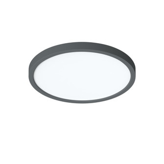 Eon 14'' LED Flush Mount 120V 28W 5CCT BK (1|EONF14LAJD1BK)