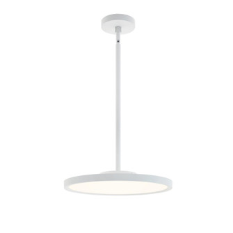 Edge Round 16'' LED Pendant 120-277V 25W 5CCT WH (1|EGRP16LAJUDWH)