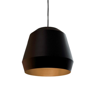 Bronx 14'' Medium Base Pendant 0V BKGD (1|BRXP14MBBKGD)