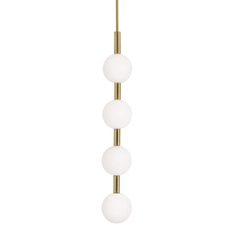 Baroque 42'' LED Pendant 120-277V 5CCT LB (1|BRQP42LAJUDLB)