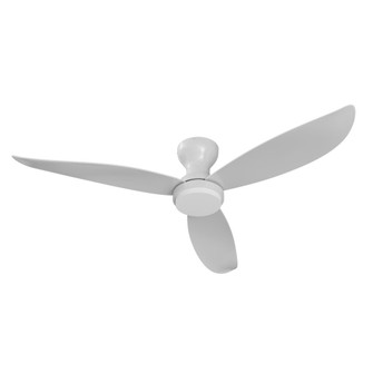 Banks 52'' 3 Blade Fan 120V 20W 5CCT WH (1|BNKN523LDCWHWH-RC)