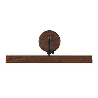 Dottie 18-in Walnut Brown Damp-Rated Dimmable LED Wall/Picture Light (7713|PL403118WT)
