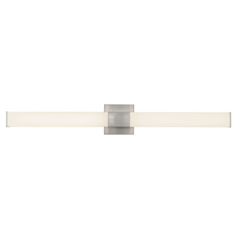 Vivi 36-in Silver dimmable LED Wall Sconce (461|WS36-018-BN)