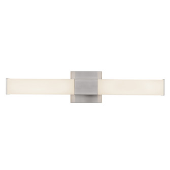 Vivi 24-in Brushed NIckel Damp-Rated Dimmable LED Wall/Vanity Light (461|WS24-018-BN)