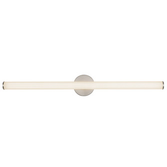 Vire 36-in Silver dimmable LED Wall Sconce (461|WS36-044-BN)