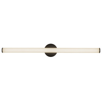 Vire 36-in Black dimmable LED Wall Sconce (461|WS36-044-BK)