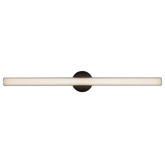 Tole 36-in Black dimmable LED Wall Sconce (461|WS36-027-BK)