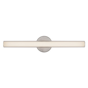 Tole 24-in Brushed Nickel Damp-Rated Dimmable LED Wall/Vanity Light (461|WS24-027-BN)