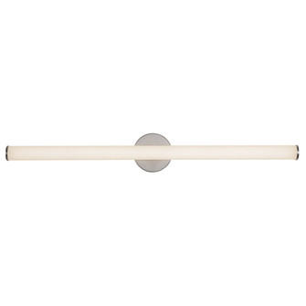 Tectra 36-in Silver dimmable LED Wall Sconce (461|WS36-044A-BN)