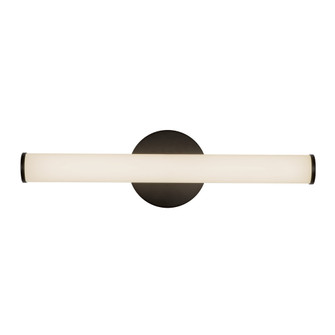 Tectra 18-in Black Damp-Rated Dimmable LED Wall/Vanity Light (461|WS18-044A-BK)