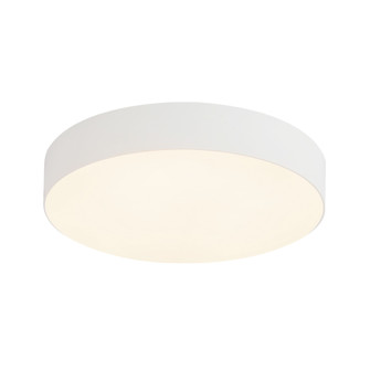 Rynn 5-in White dimmable LED Flush Mount (461|FM5-285B-WH)