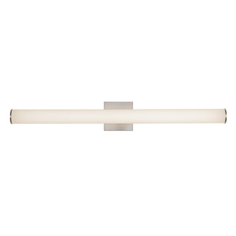 Rico 36-in Brushed Nickel Damp-Rated Dimmable LED Wall/Vanity Light (461|WS36-016-BN)