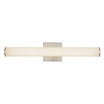 Rico 24-in Brushed Nickel Damp-Rated Dimmable LED Wall/Vanity Light (461|WS24-016-BN)
