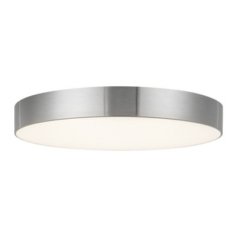 Musa 11-in Brushed Nickel Dimmable LED Flush Mount (461|FM0703611BN)
