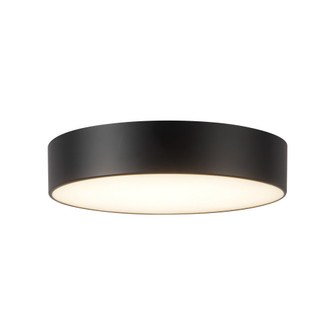 Musa 6-in Black Dimmable LED Flush Mount (461|FM0703606BK)
