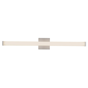 Geri 36-in Brushed Nickel Damp-Rated Dimmable LED Wall/Vanity Light (461|WS36-014-BN)
