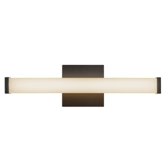 Geri 18-in Black dimmable LED Wall Sconce (461|WS18-014-BK)