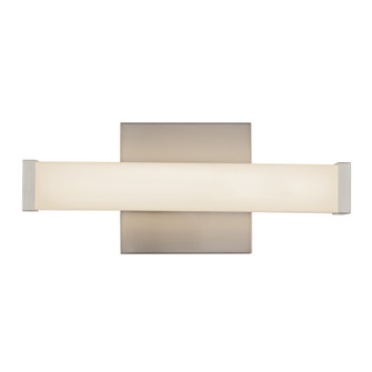 Geri 12-in Silver dimmable LED Wall Sconce (461|WS12-014-BN)