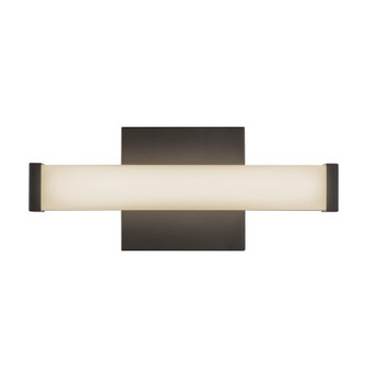 Geri 12-in Black dimmable LED Wall Sconce (461|WS12-014-BK)