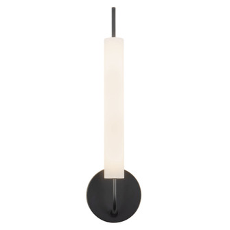 Wick 20-in Black dimmable LED Wall Sconce (461|WS48120-UB)