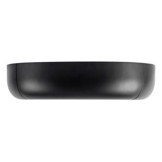 Folio 15-in Black Dimmable LED Flush Mount (461|FM21514-BK)