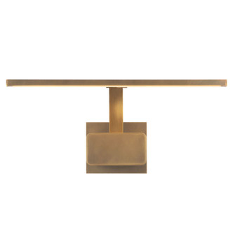 Vega Minor Picture 17-in Brass dimmable LED Picture Light (461|PL18217-VB-UNV)