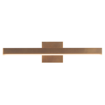 Vega 19-in Vintage Brass Dimmable LED Wall/Picture Light (461|PL10319-VB)