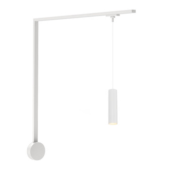 Remuda 1 Light White dimmable 4000K LED Trilo Track Wall Kit (461|TR1W4-P71602-WH)