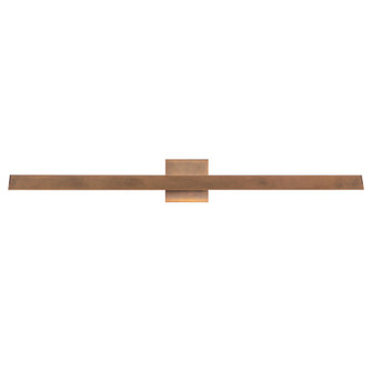 Galleria 37-in Vintage Brass Dimmable LED Wall/Picture Light (461|WS10437-VB)