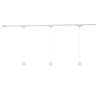 Faria 38-in White dimmable LED Trilo Ceiling Kit (461|TR3C4-P26903-WH)
