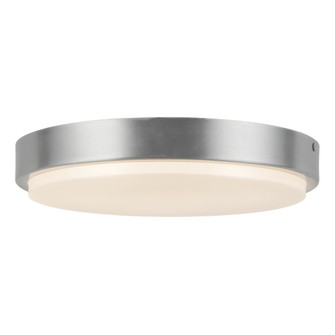 Bailey 11-in Silver dimmable LED Outdoor Ceiling Light (461|EC47411-BN-5CCT)