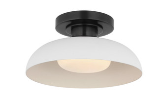 Cyrus 8'' Semi Flush (279|AL 4038BZ/WHT-WG)