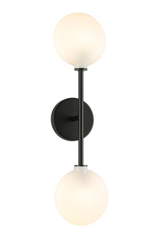 Peony Matte Black Wall Sconce (3605|W33712MB)