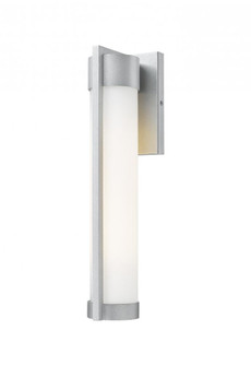 Stratford - 1 Light - 16 inch - Silver - Coastal Outdoor Sconce (3442|9954-1W-SV-16-WH)