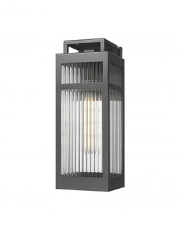 Ridgeway - 1 Light - 6 inch - Matte Black - Coastal Outdoor Sconce (3442|9953-1W-BK-15-SCL)