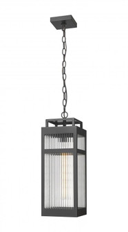 Ridgeway - 1 Light - 7 inch - Matte Black - Coastal Outdoor Pendant (3442|9953-1H-BK-20-SCL)