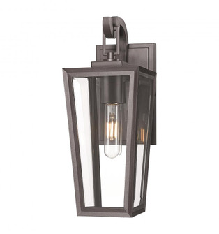 Madison - 1 Light - 7 inch - Bronze - Coastal Outdoor Sconce (3442|9952-1W-BZ-14-CL)