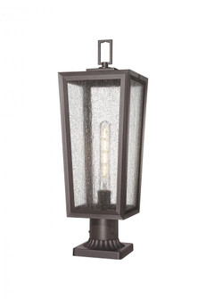 Madison - 1 Light - 8 inch - Bronze - Chain Hung - Coastal Outdoor Post Lantern (3442|9952-1PLT-BZ-23-SDY)
