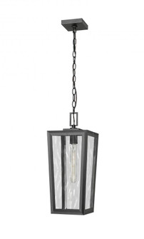 Madison - 1 Light - 8 inch - Matte Black - Coastal Outdoor Pendant (3442|9952-1H-BK-20-WG)